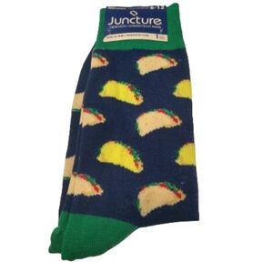'Taco Tuesday' Novelty Crew Socks - Size 6 - 12 *NEW*